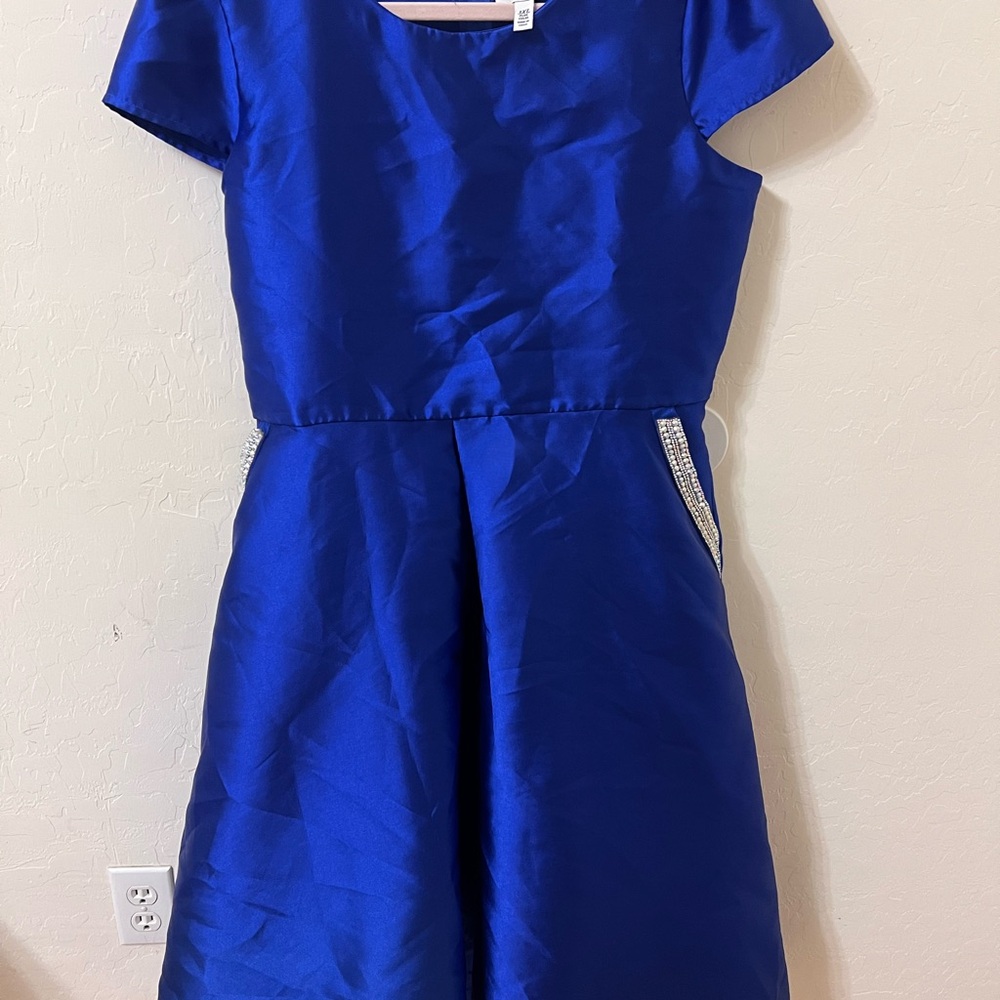 Speechless Royal Blue Kids Formal Dress